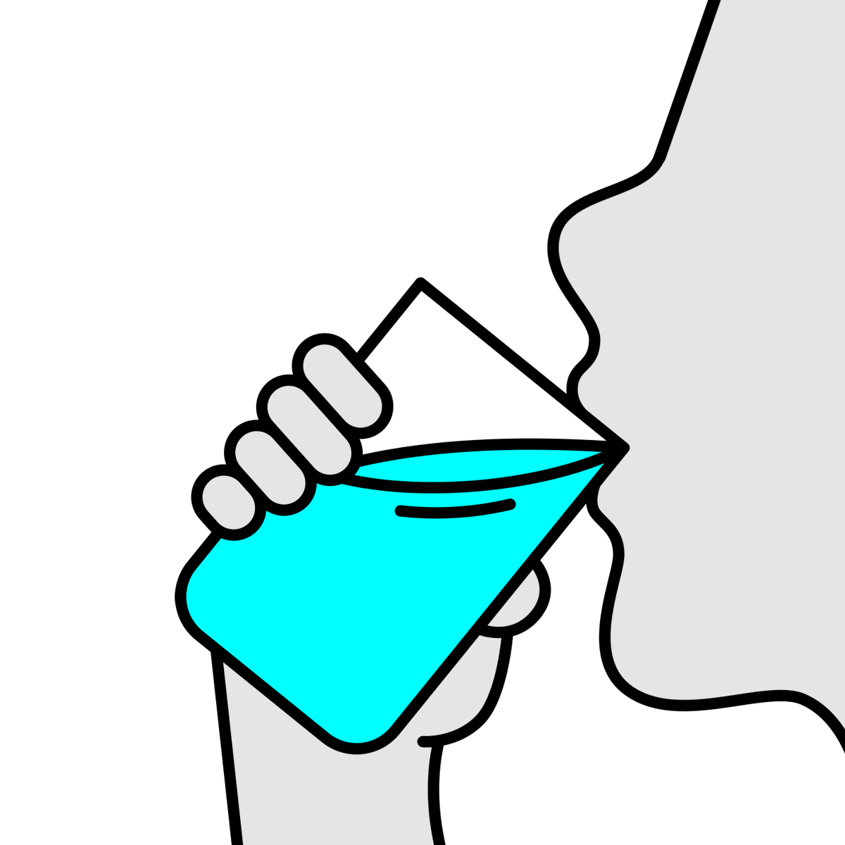 Start drinking your bowel prep at 6:00pm. icon